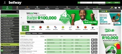 Betway Sportsbook Review Africa