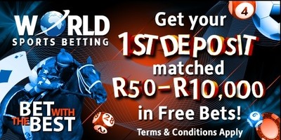 World Sports Betting Welcome Offer